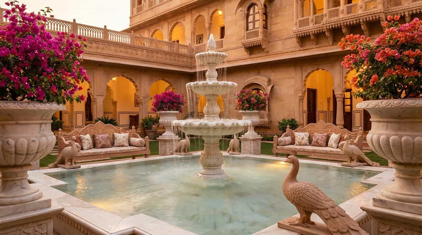 Jaipur Heritage Hotel Garden