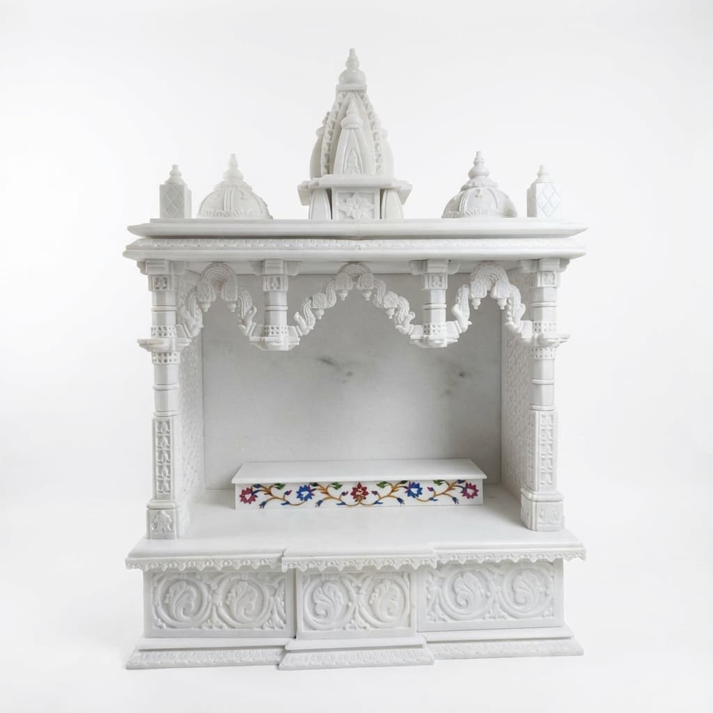 Hand-Carved Artisan Stone Home Temple Mandir